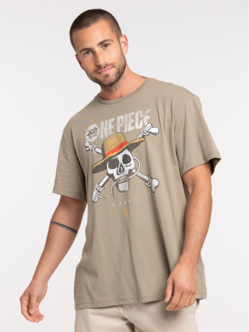 T-shirt One piece tilleul homme