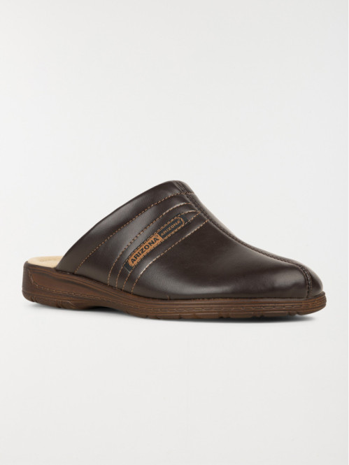 Chausson sabot homme marron...