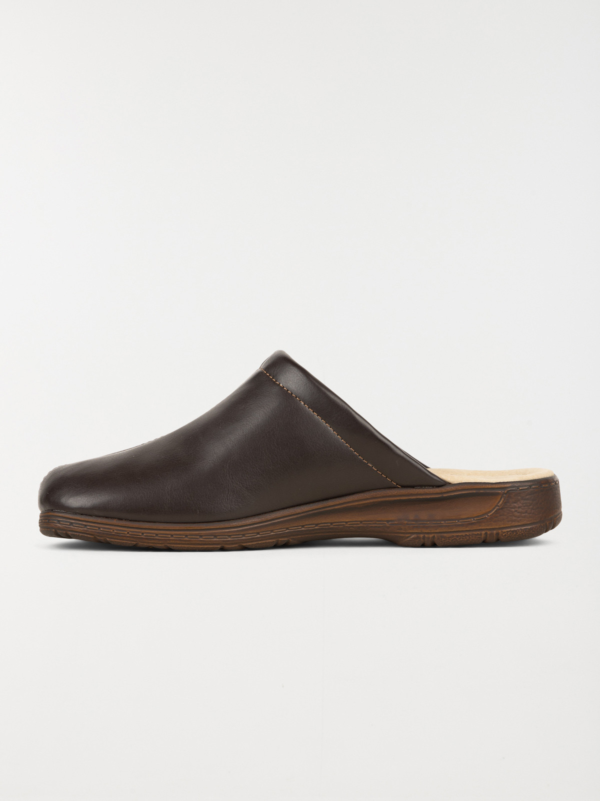 Chausson sabot homme marron (40-46)