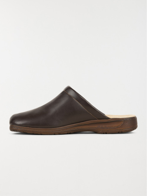 Chausson sabot homme marron...