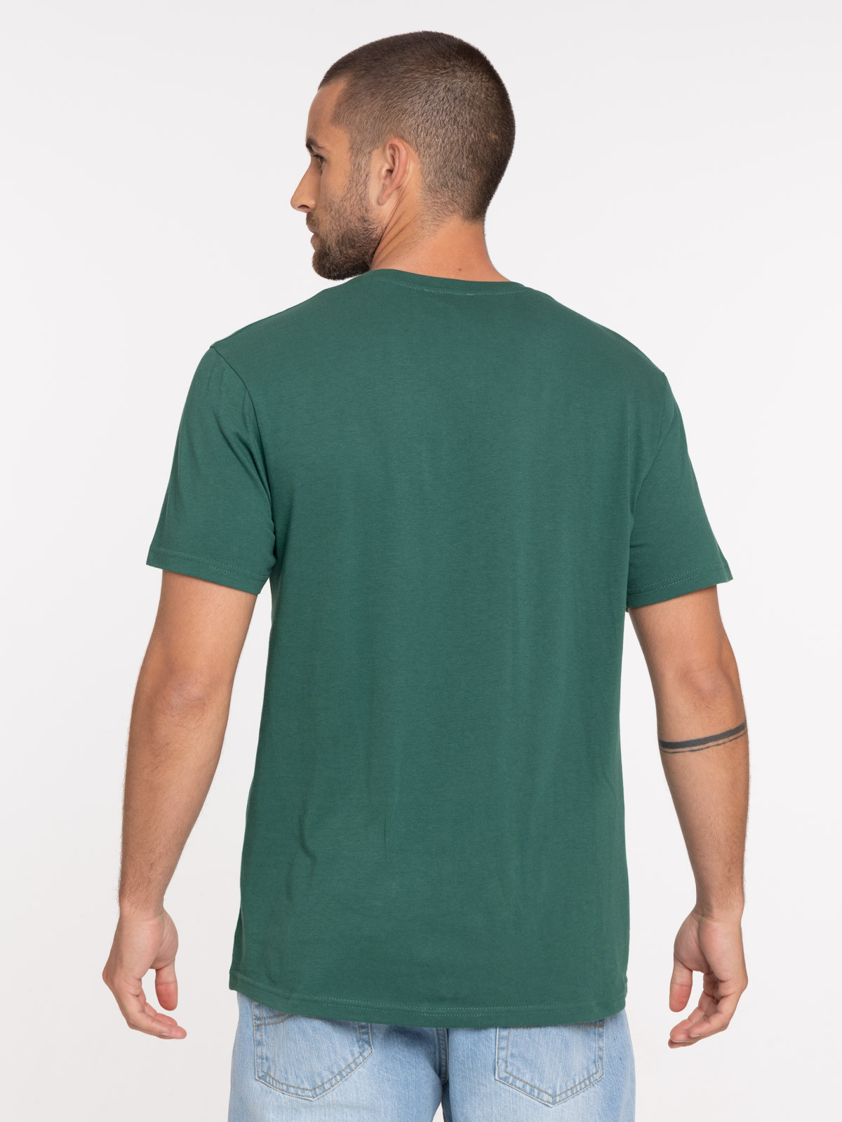 T-shirt vert imprimé homme T-shirt vert imprimé homme