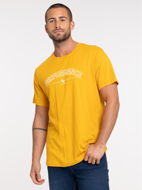 T-shirt performance curcuma...
