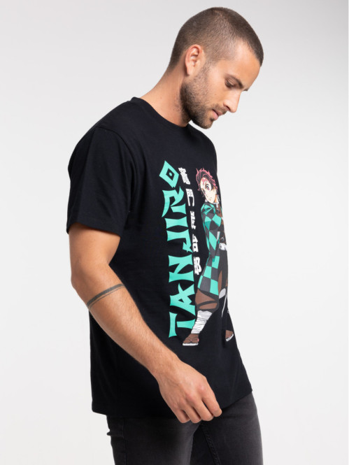 Tee-shirt Demon slayer Tanjiro homme Tee-shirt Demon slayer Tanjiro homme
