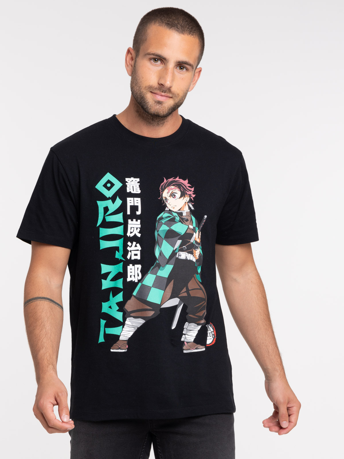 Tee-shirt Demon slayer Tanjiro homme