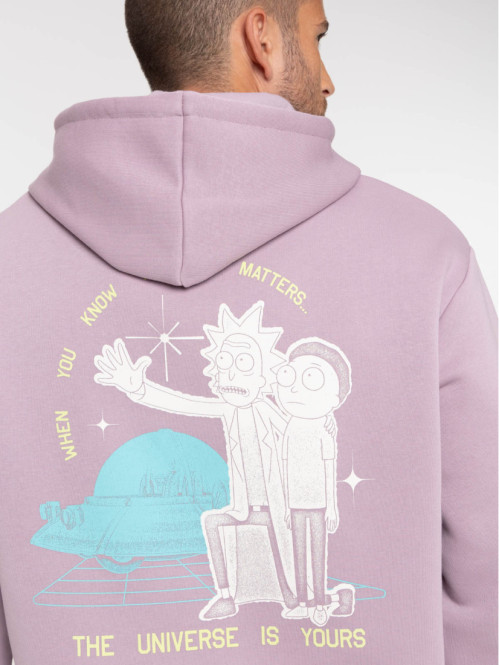Sweat capuche Rick et Morty homme Sweat capuche Rick et Morty homme