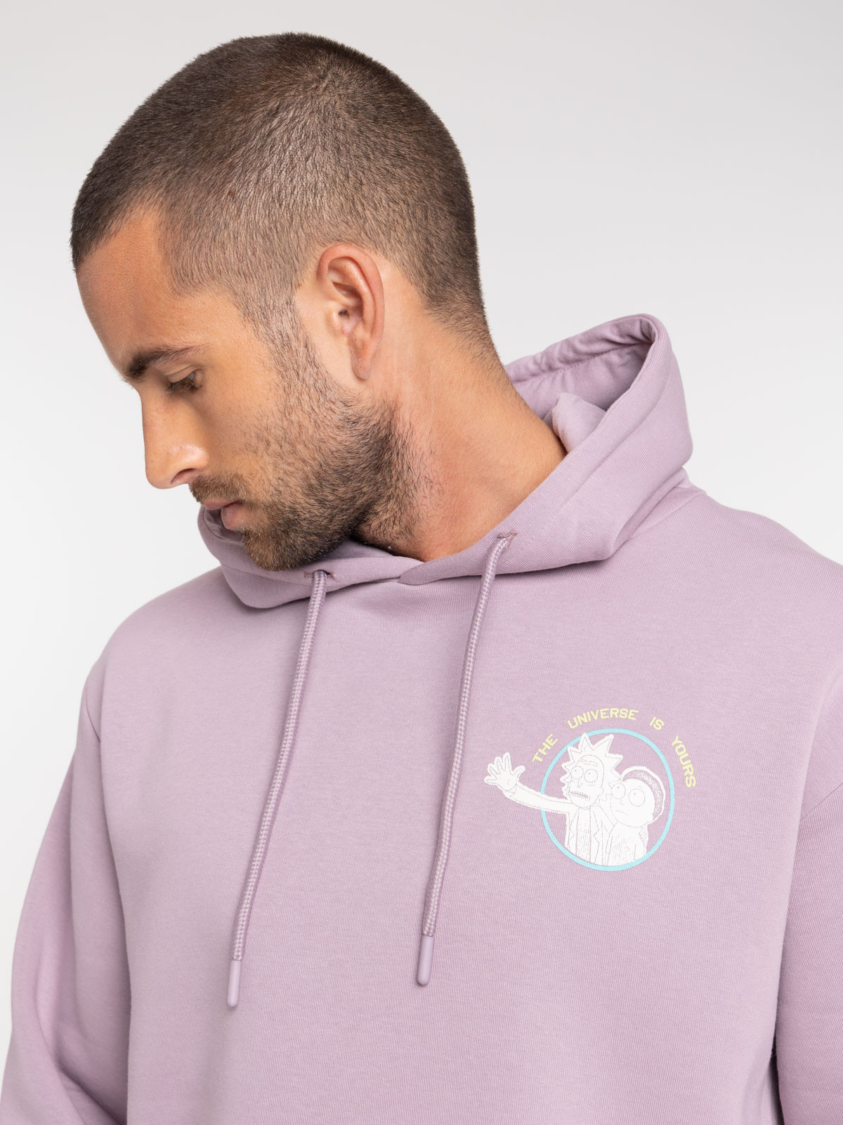 Sweat capuche Rick et Morty homme Sweat capuche Rick et Morty homme