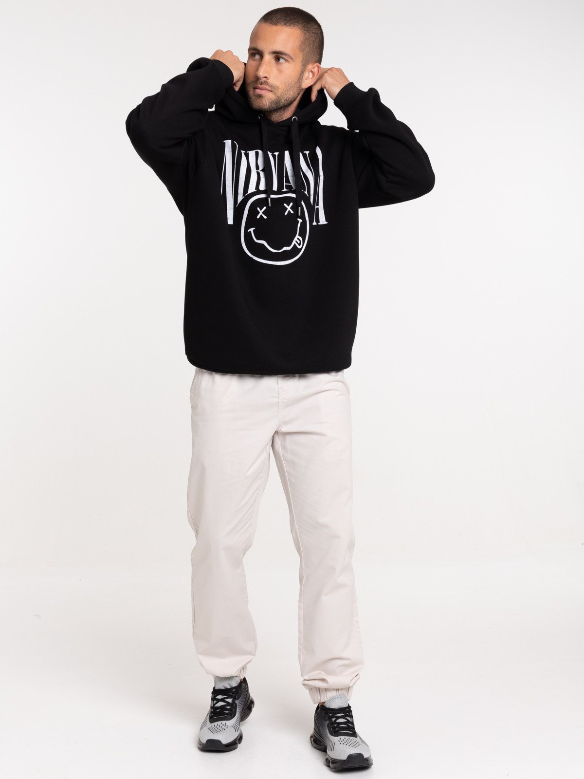 Sweat Nirvana noir homme