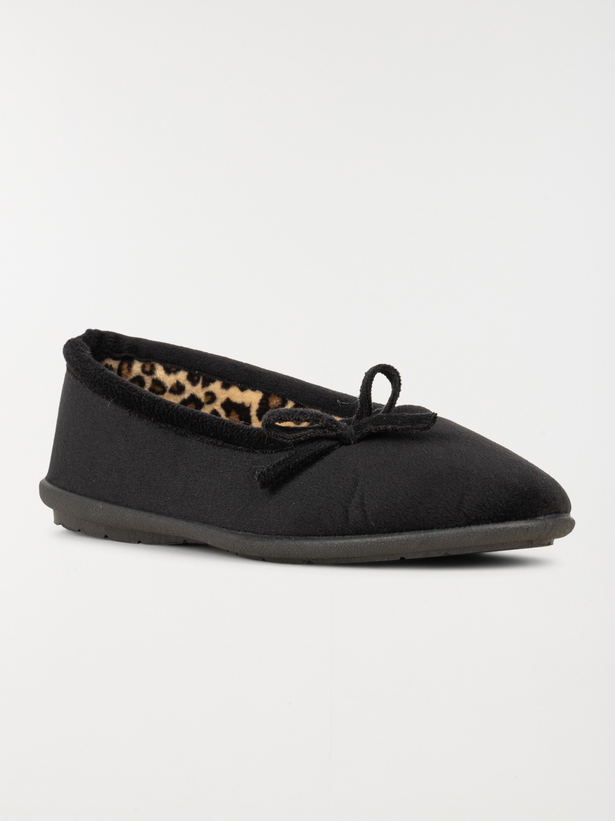 Pantoufle ballerine noir femme (36-42) Pantoufle ballerine noir femme (36-42)