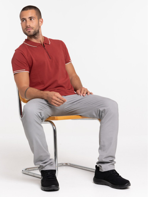 Jean slim homme coloris gris moyen