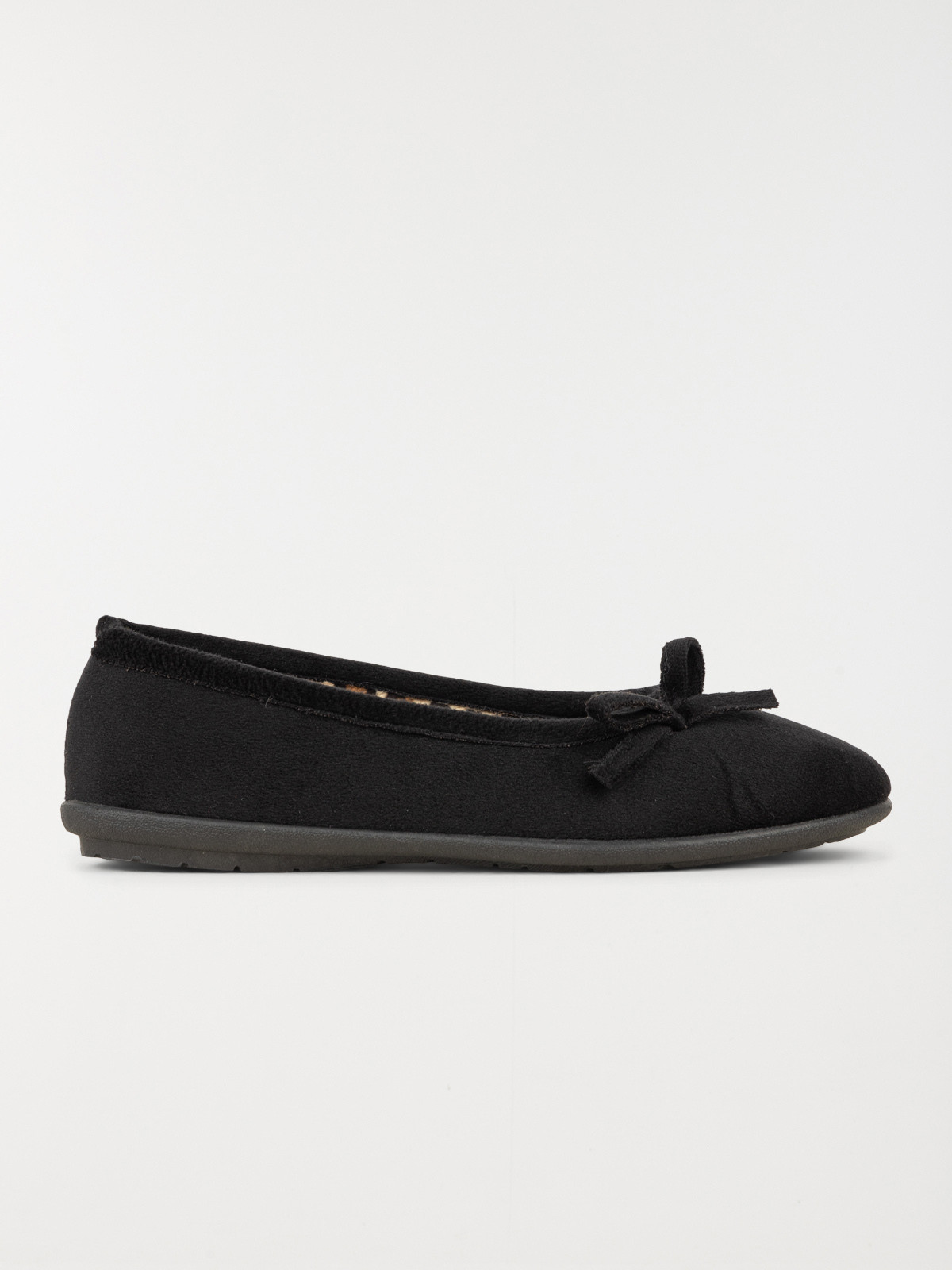 Pantoufle ballerine noir femme (36-42)