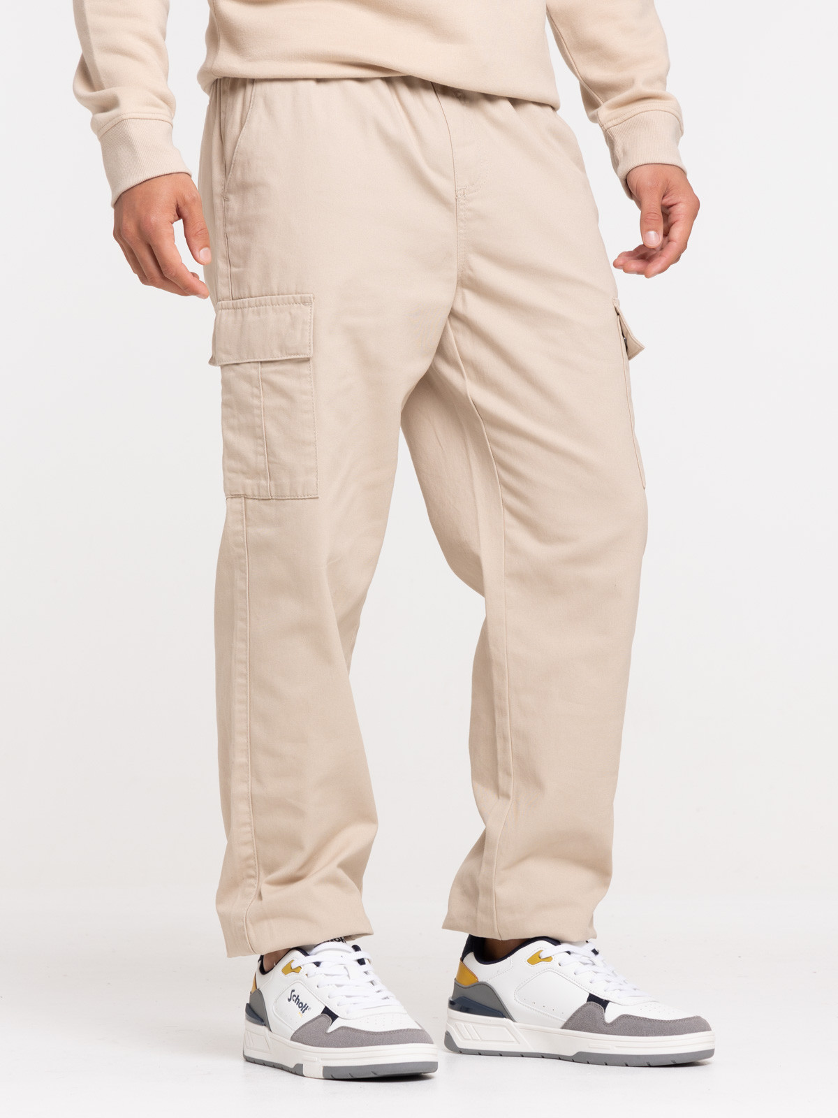 Pantalon cargo sable homme
