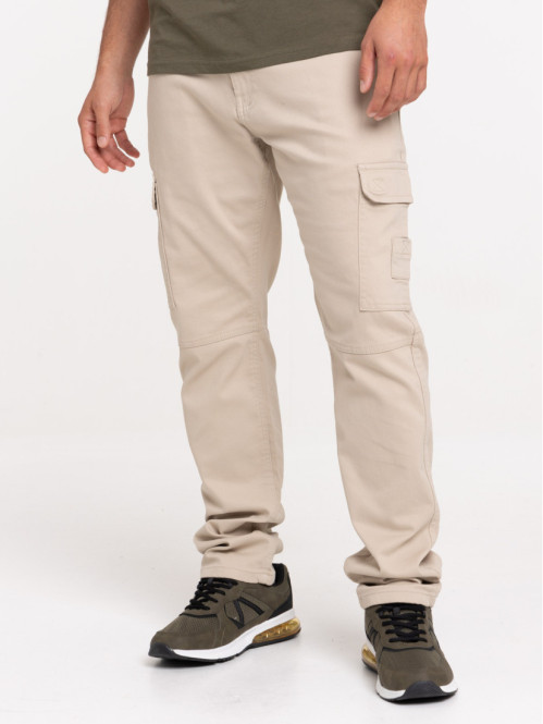 Pantalon cargo sable homme