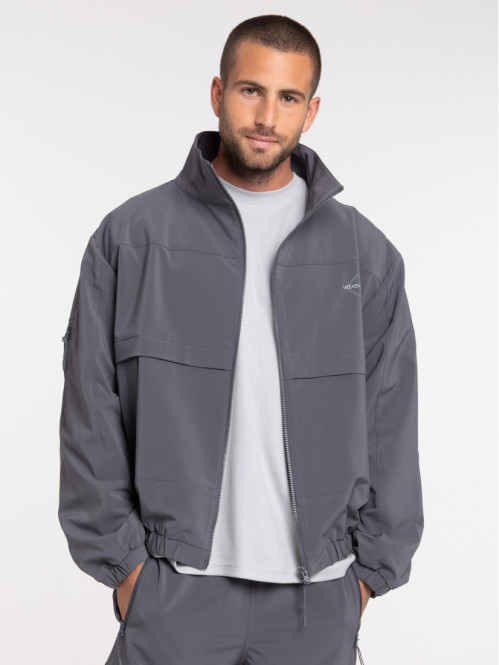 Blouson gris anthracite homme