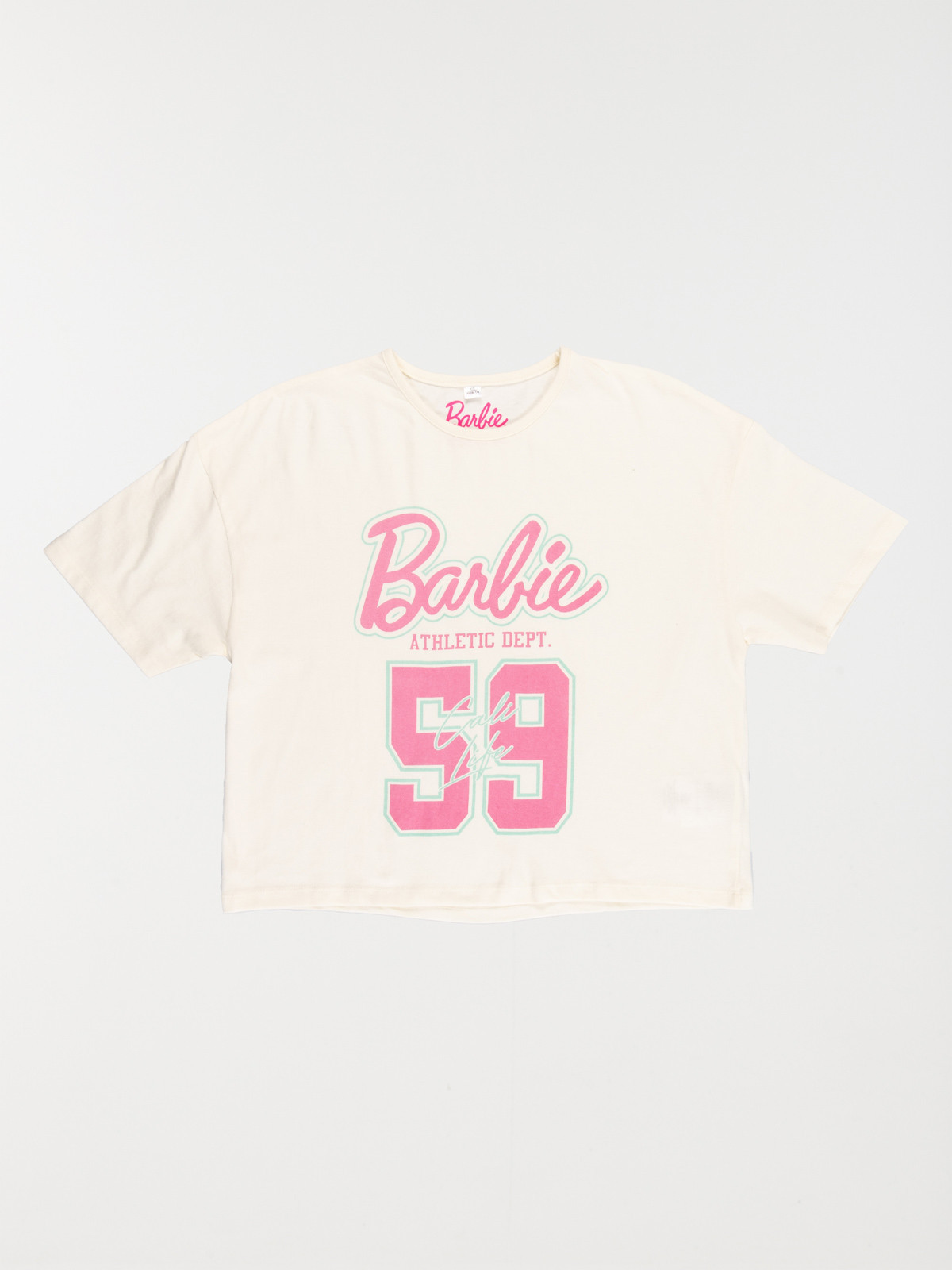 Tee-shirt Barbie fille (XXS-M)