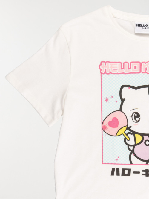 Tee-shirt Hello Kitty fille...