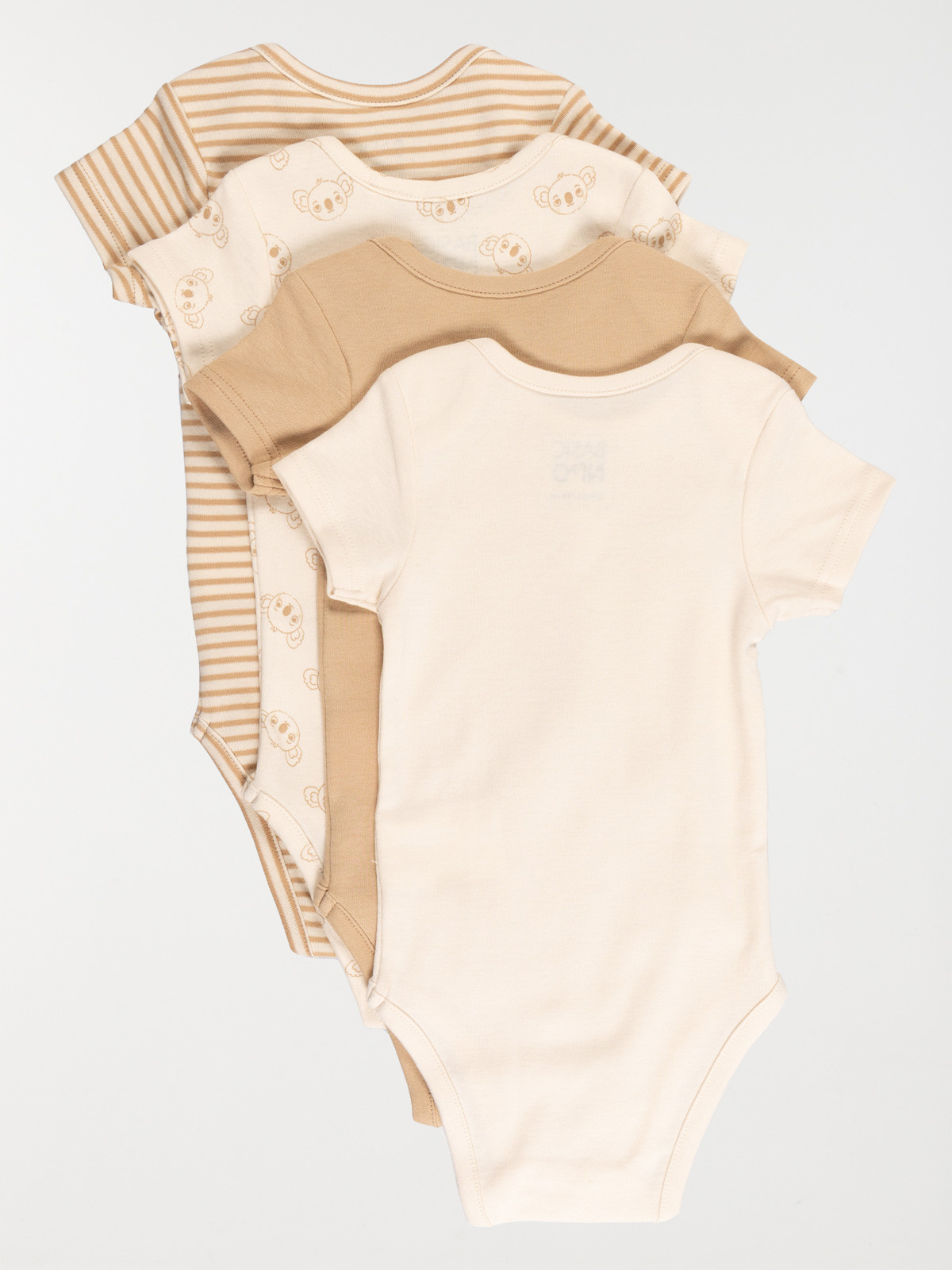Lot de 4 bodies koala garçon (3-24M)