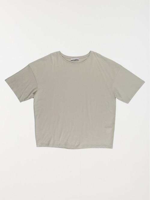 Tee-shirt court loose fille...