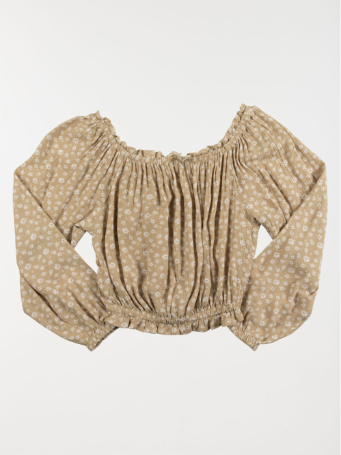 Blouse imprimée fille (XXS-M)