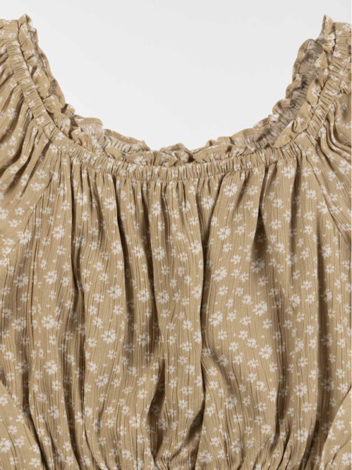 Blouse imprimée fille (XXS-M)