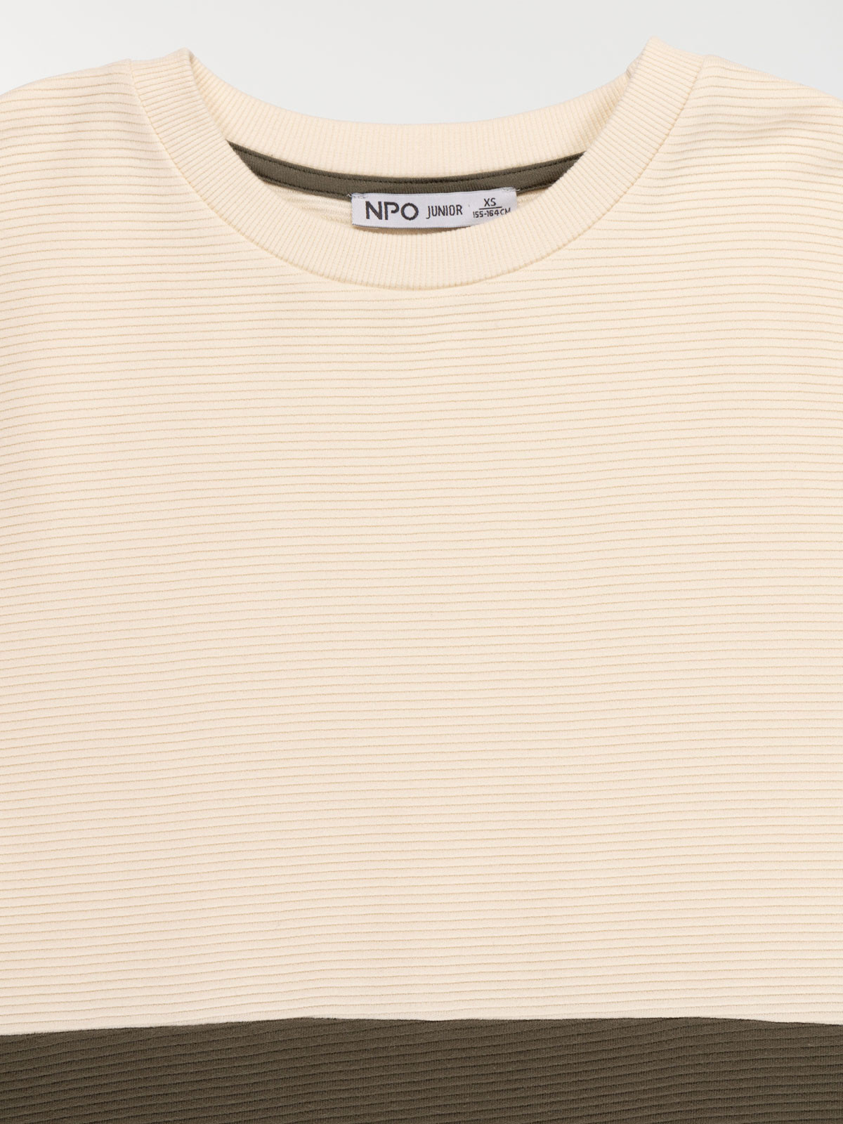 Sweat bicolore garçon (XXS-M) Sweat bicolore garçon (XXS-M)