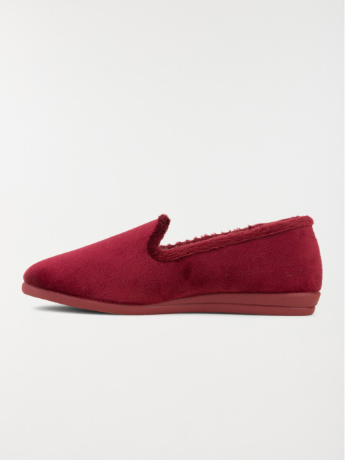 Chaussons bordeaux femme (36-41)