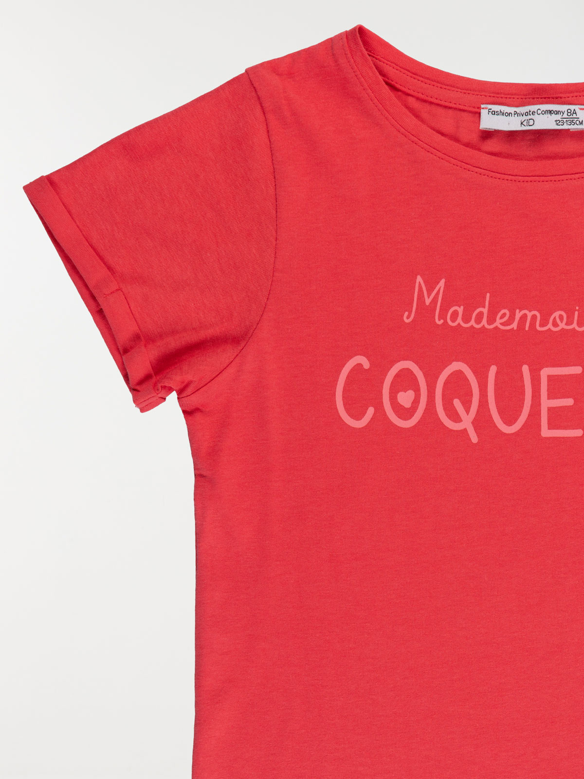 Tee-shirt coquette fille (3-12A) Tee-shirt coquette fille (3-12A)