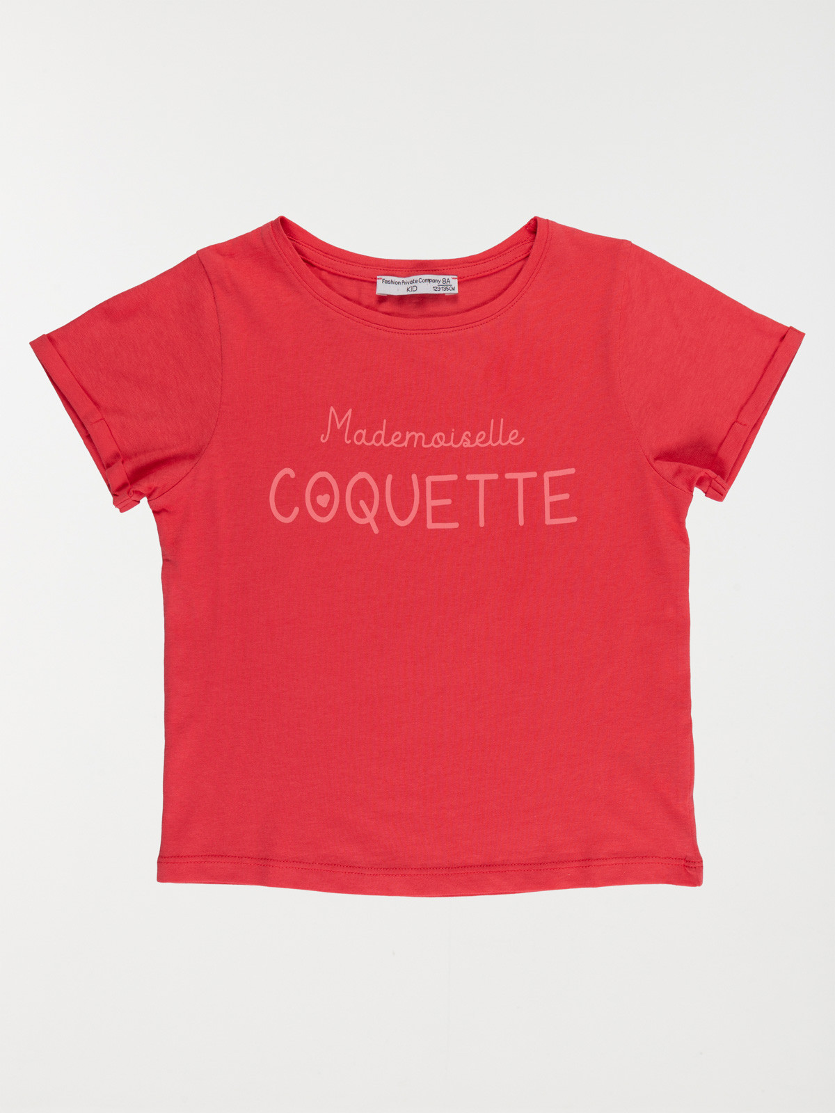 Tee-shirt coquette fille (3-12A)