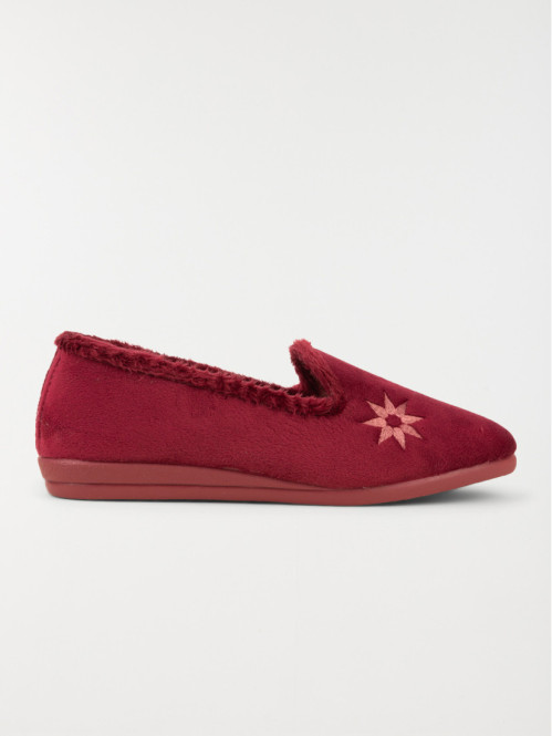Chaussons bordeaux femme (36-41)