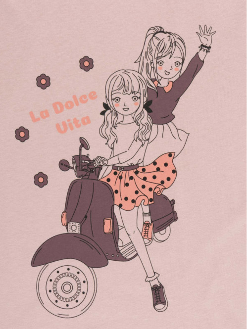 T-shirt la dolce vita fille (3-12A) T-shirt la dolce vita fille (3-12A)