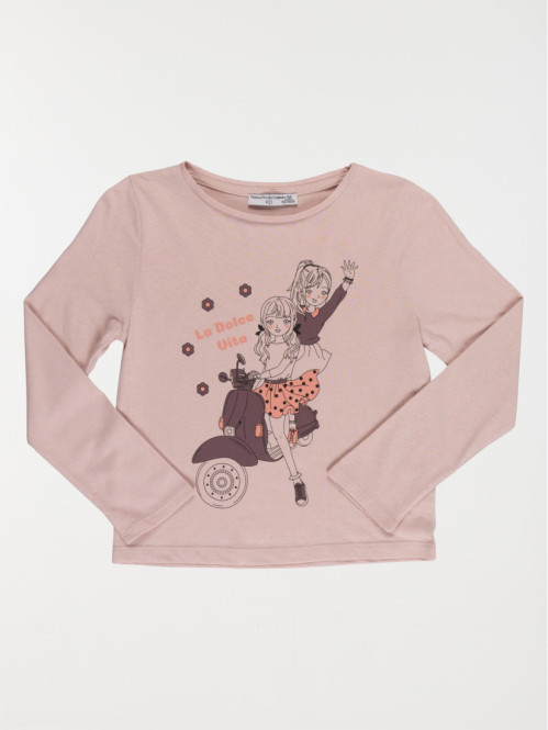 T-shirt la dolce vita fille (3-12A)