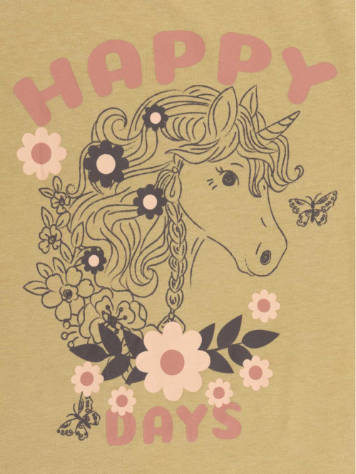 T-shirt licorne fille (3-12A)