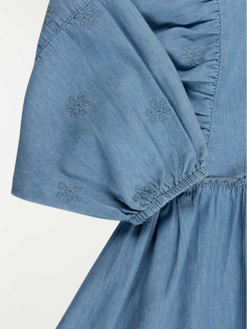 Robe manches bouffantes...