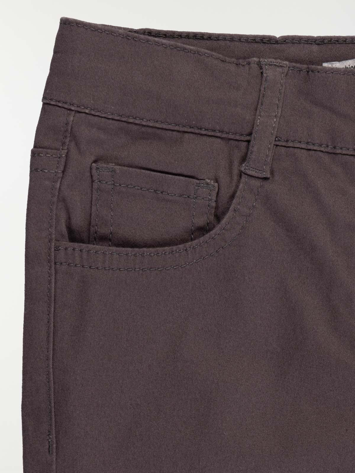 Pantalon gris violet fille (3-12A) Pantalon gris violet fille (3-12A)