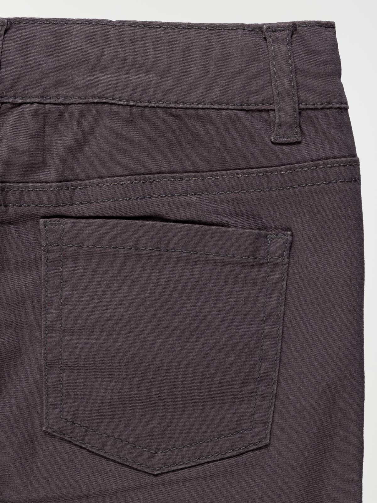 Pantalon gris violet fille (3-12A) Pantalon gris violet fille (3-12A)