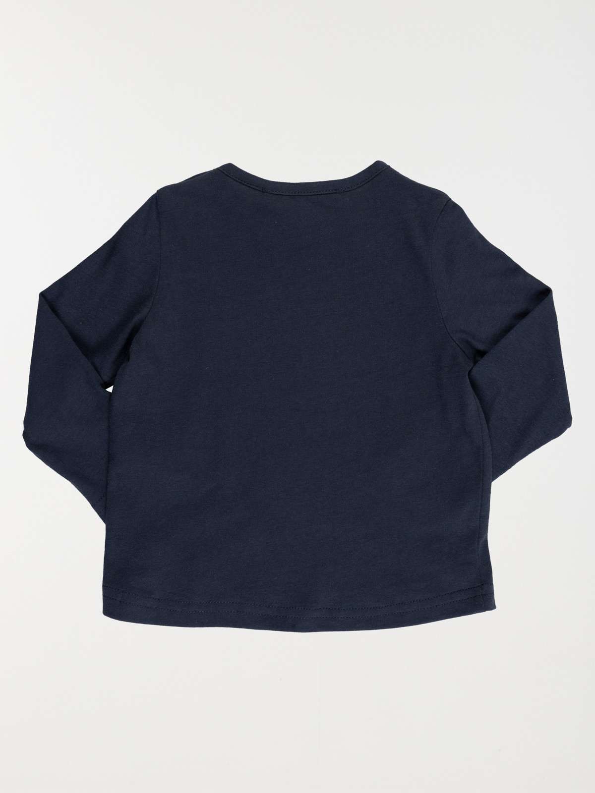 T-shirt marine message fille (3-36M)
