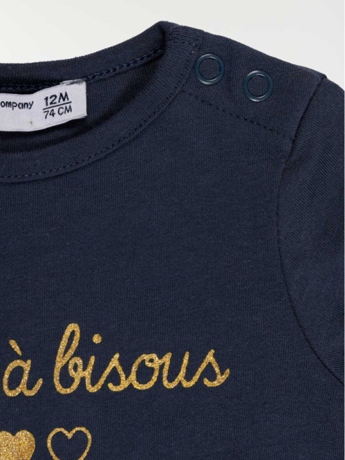 T-shirt marine message...