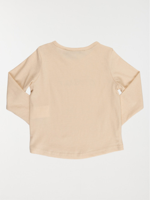 Tee-shirt petit coeur fille (3-36M) Tee-shirt petit coeur fille (3-36M)