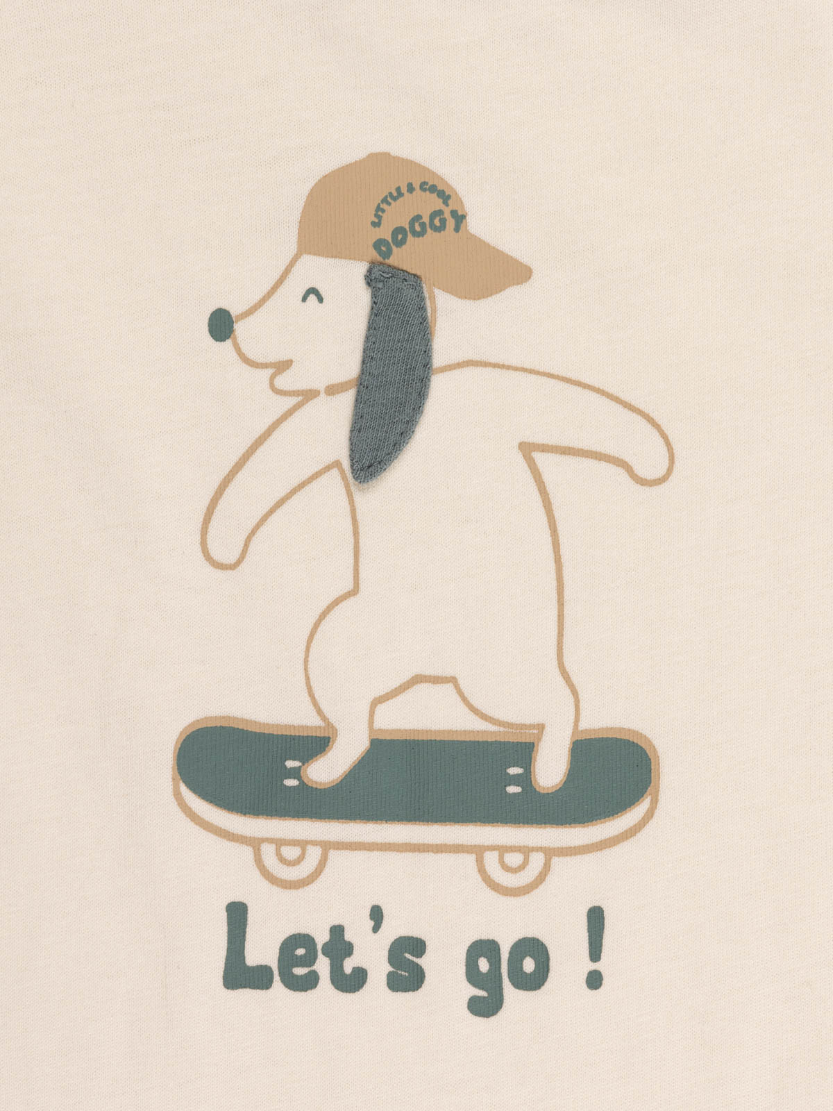 T-shirt chien skateur garçon (3-36M) T-shirt chien skateur garçon (3-36M)