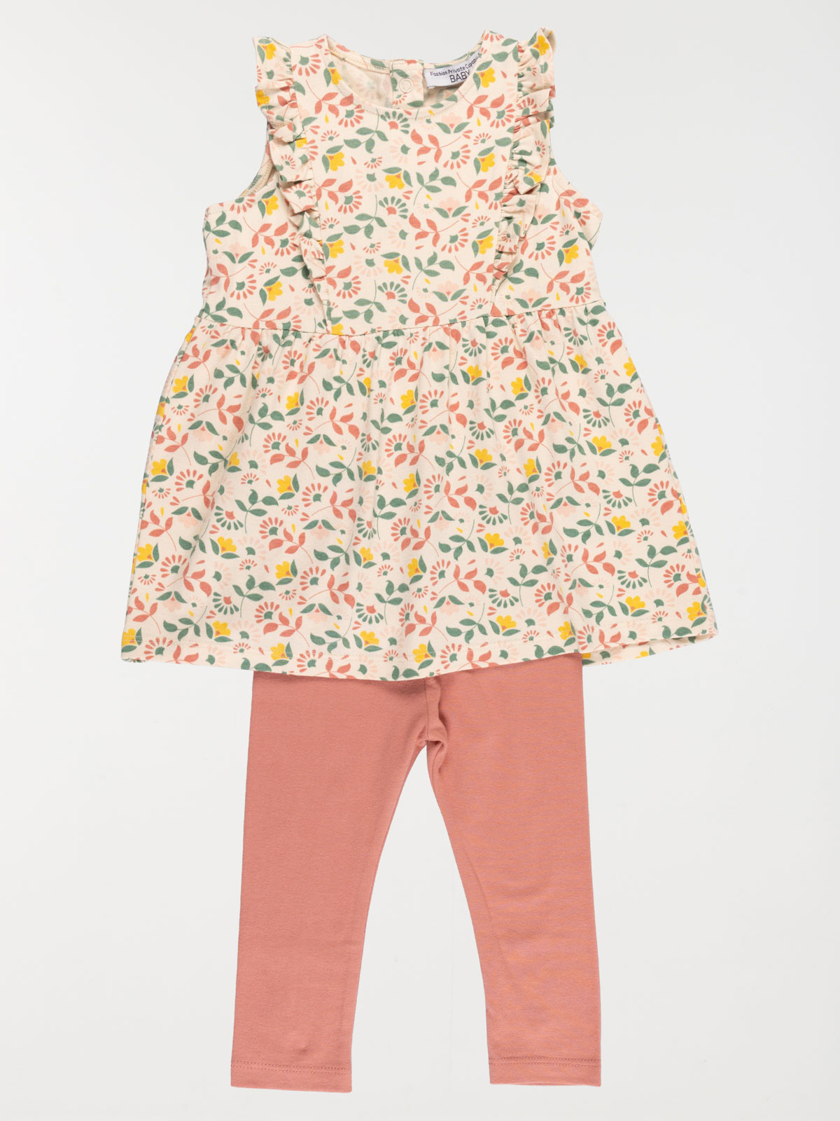Ensemble fille robe et legging (3-36M)