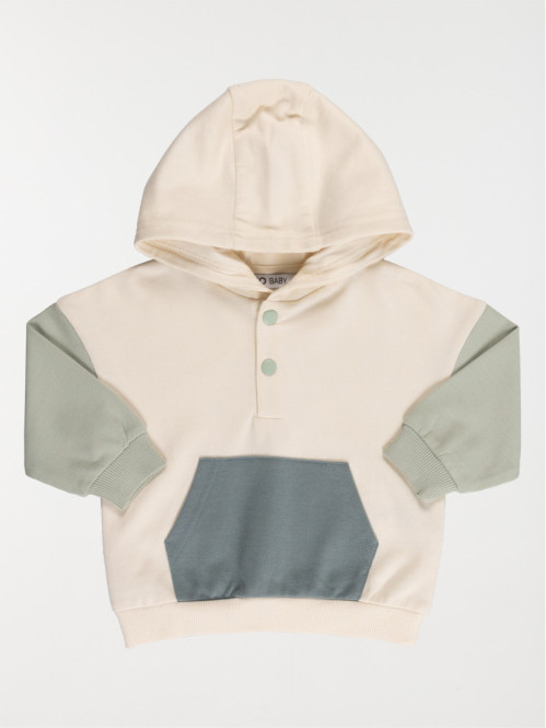 Sweat à capuche garçon (6-36M)