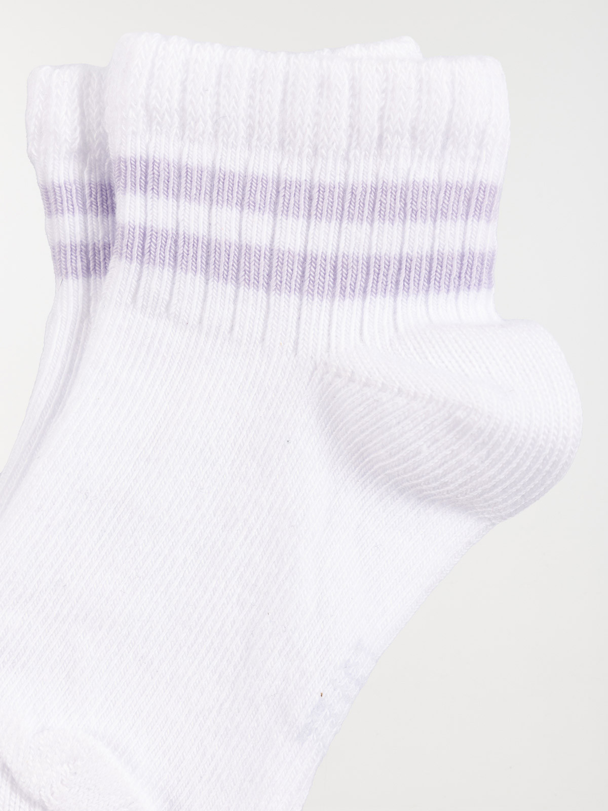 Lot 3 paires chaussettes rayures fille Lot 3 paires chaussettes rayures fille