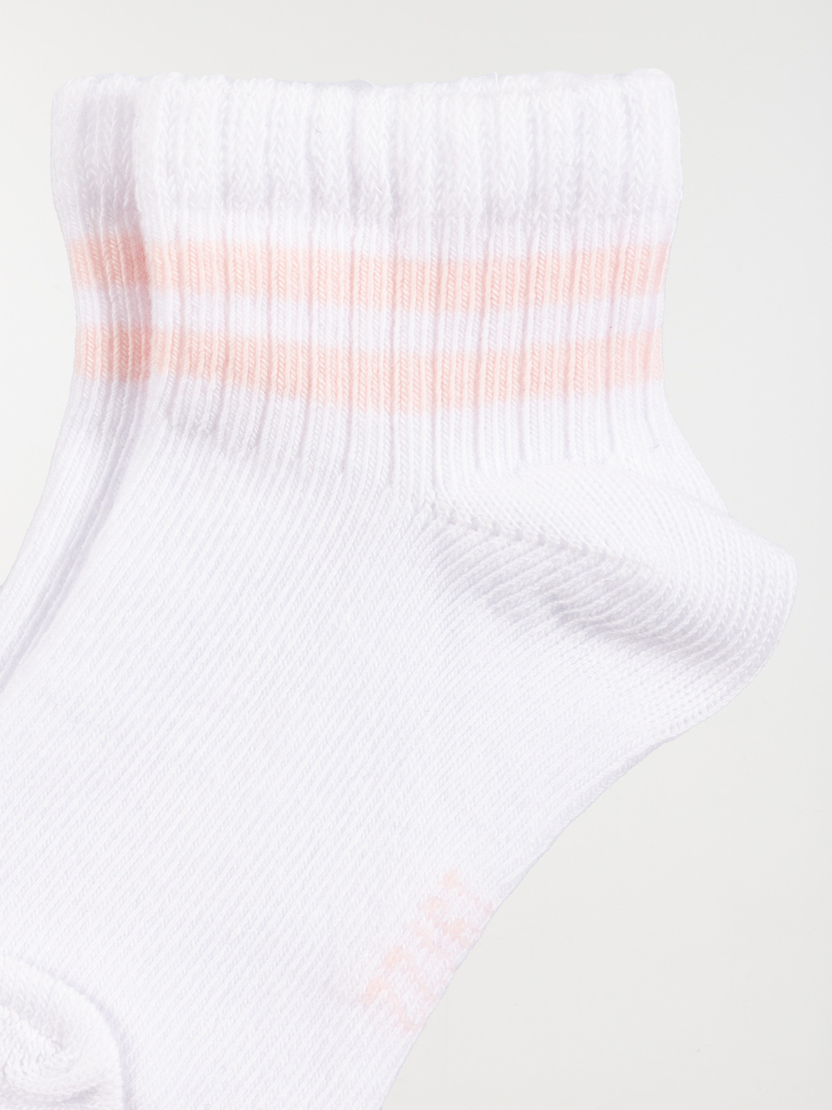 Lot 3 paires chaussettes rayures fille Lot 3 paires chaussettes rayures fille