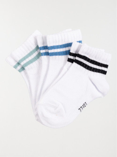 Lot 3 paires chaussettes...