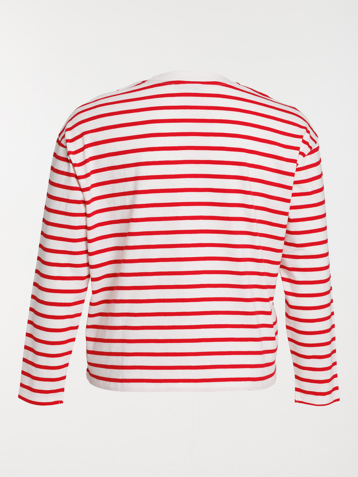 Tee-shirt rayé coeur grande taille femme Tee-shirt rayé coeur grande taille femme