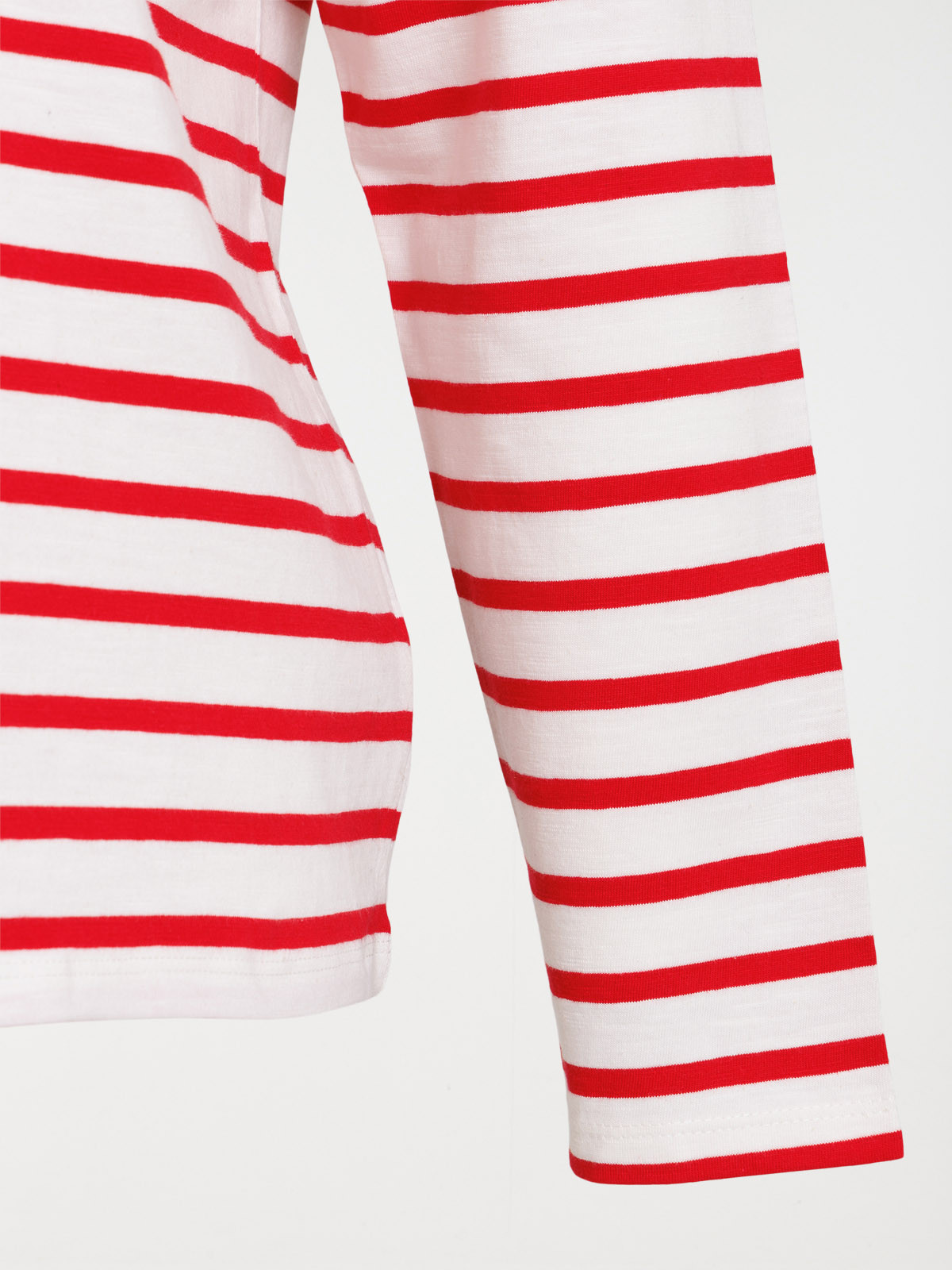 Tee-shirt rayé coeur grande taille femme Tee-shirt rayé coeur grande taille femme