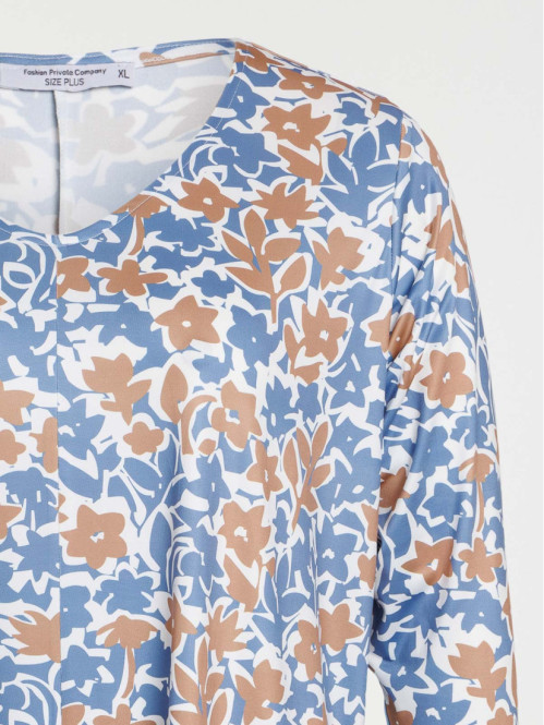 Tee-shirt fleuri grande...