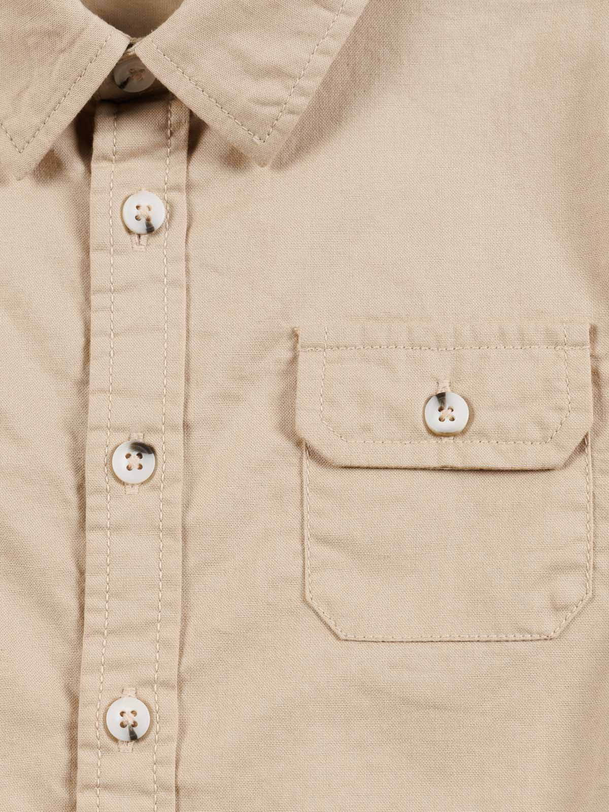 Chemise boutonnée sable garçon (3-12A) Chemise boutonnée sable garçon (3-12A)