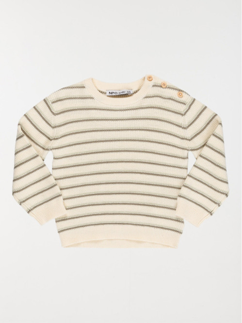 Pull rayé garçon (3-36M)