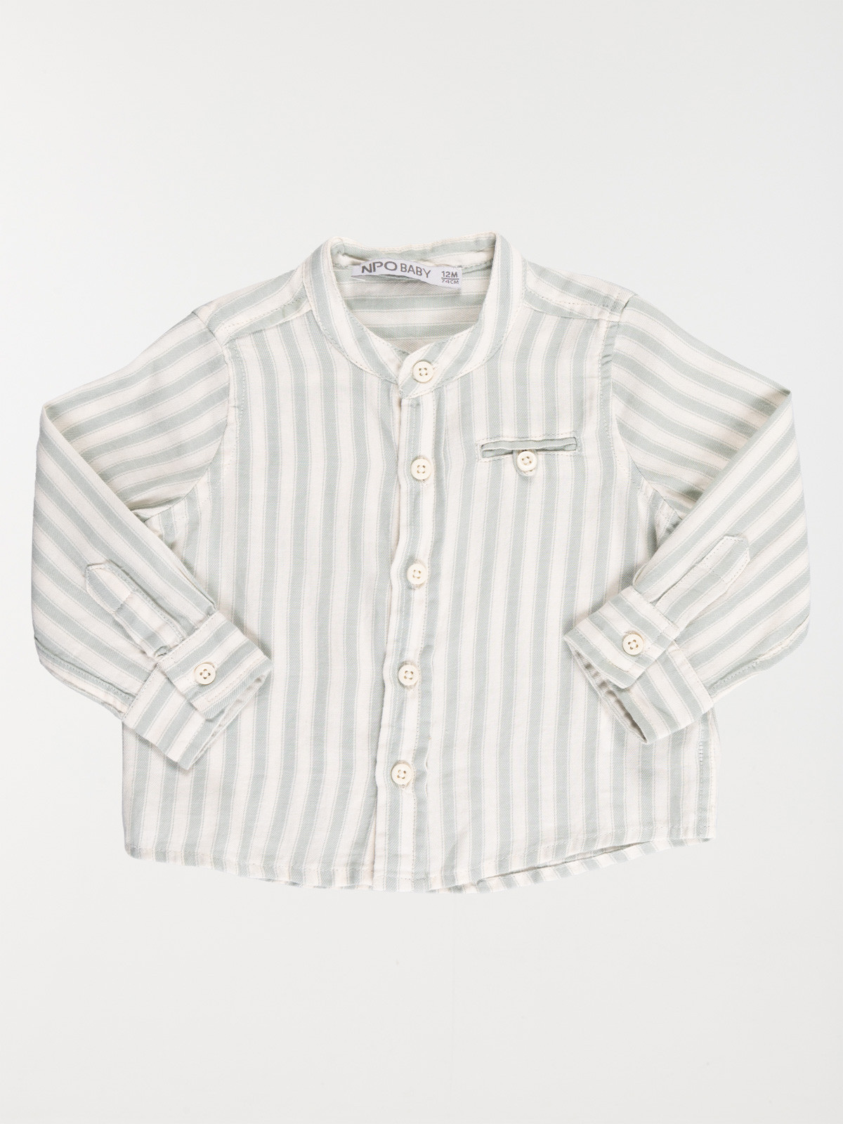 Chemise rayée garçon (6-36M)