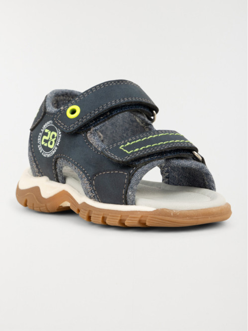 Sandales scratchs navy...